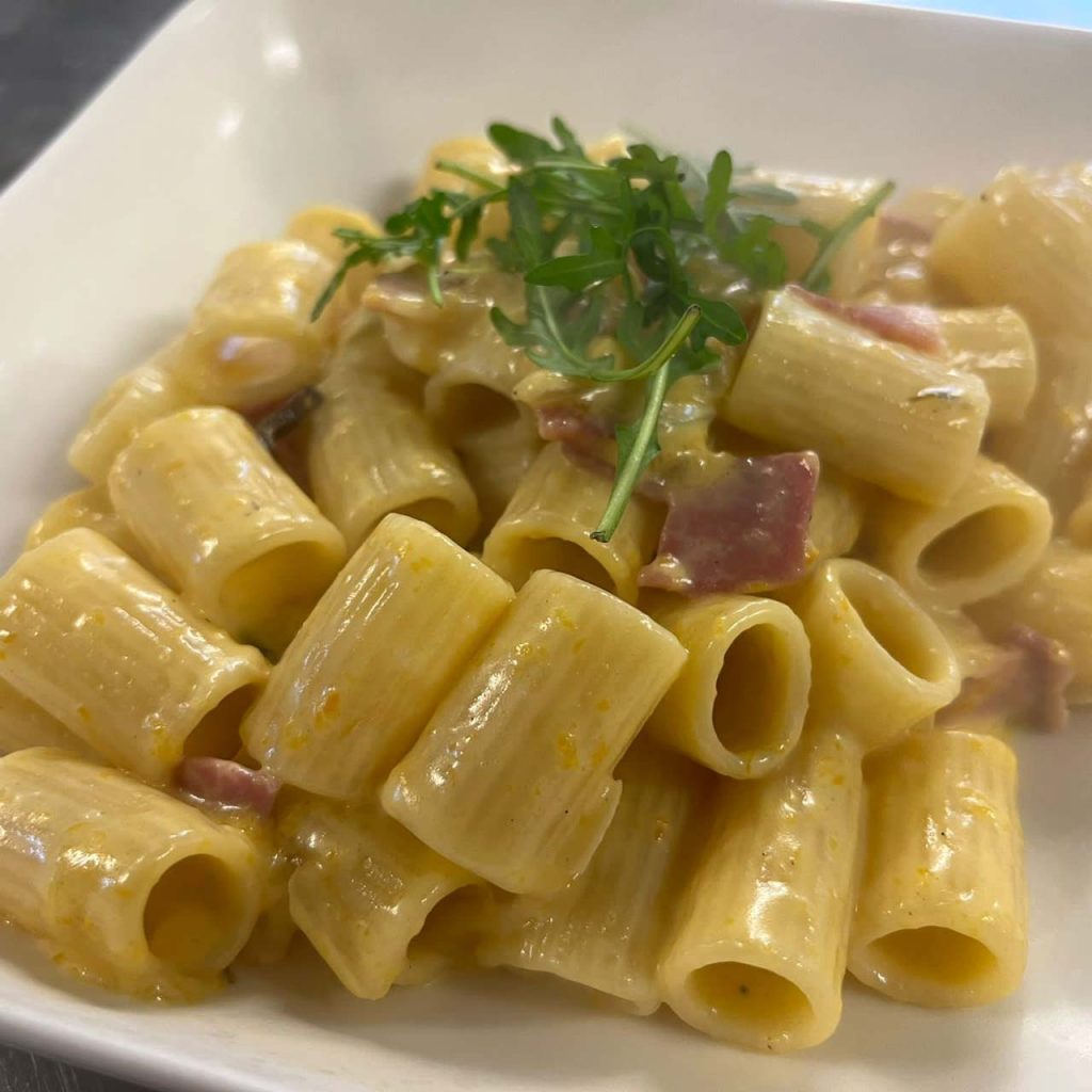 Mezze maniche alla carbonara di Desideria 3